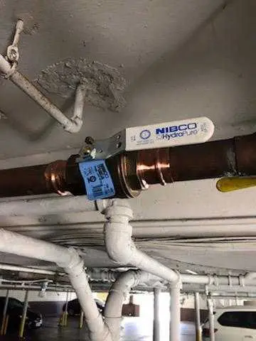 Copper pipe repair and valve work for Backflow Testing in Eiber